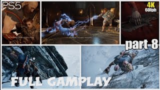 God of war full gamplay part 8 in 4k60fps ps5 [upl. by Hedvah984]