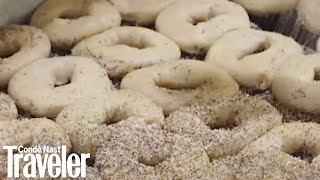 Making The Oldest Bagels in NYC [upl. by Atiuqad]