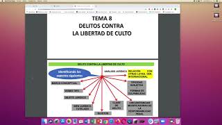 DELITOS CONTRA LA LIBERTAD DE REUNIÓN Y DE PRENSA TEMA 7 MÓDULO 2 PENAL ESPECIAL [upl. by Tillinger]