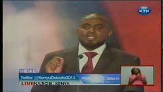 Full second Kenyan presidential debate on Economy Integrity and Land [upl. by Nitz172]