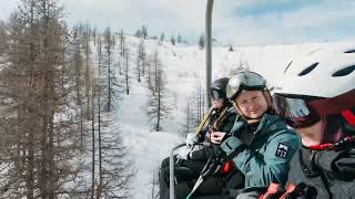 Skitrip Vialattea 2023 Sestriere Italy [upl. by Rufina]