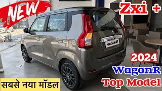 New 2024 Maruti Suzuki Wagonr Zxi Plus Review  wagonr new model 2024  wagonr gadi  wagonr [upl. by Hudnut863]