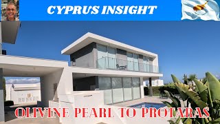 Olivine Pearl Villas to Protaras Strip Cyprus [upl. by Enileuqkcaj]