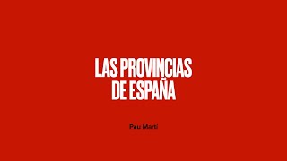 LAS PROVINCIAS DE ESPAÑA  Canción Didáctica [upl. by Ehcropal]