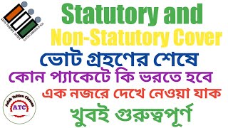 Statutory and Nonstatutory cover  Which form will be entered in which packet after election [upl. by Nawuj746]