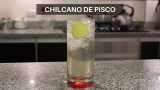 CHILCANO DE PISCO en un Toque 2 min  Trago Peruano  RECETA PARA EL VERANO [upl. by Ennaegroeg]