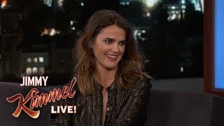 Keri Russell on Meeting Matthew Rhys amp The Americans Finale [upl. by Atteirneh]