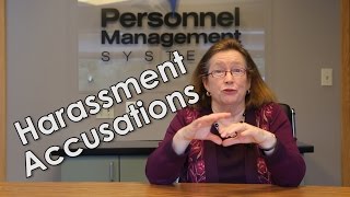 How to Handle Harassment Accusations in the Workplace [upl. by Leamiba]