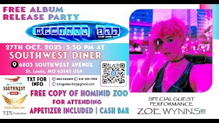 Hominid Zoo  Zoe Wynns Live at Southwest Diner St Louis MO 10272023 [upl. by Cower930]