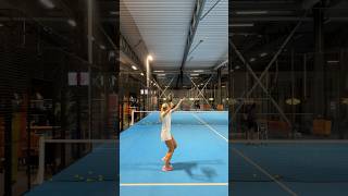 Padel  vibora padel padelvideos padeltime bandeja viral [upl. by Enaols878]