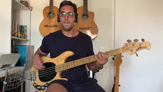 Miley Cyrus  Heart of Glass Live from the iHeart Festival  Bass Cover [upl. by Aivizt]