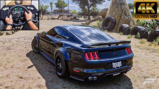 630HP Ford Mustang RTR Spec 5  Forza Horizon 5  Logitech G923 Steering Wheel [upl. by Antin]