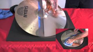 CYMBAL DOCTOR PROFOUND NEW CYMBAL CLEANING METHOD [upl. by Althea]