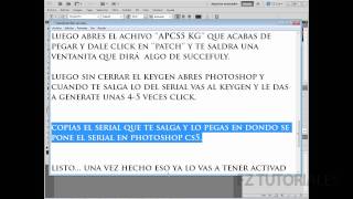 Activar Photoshop CS5 HD 2011 [upl. by Blader]