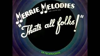 Merrie Melodies ending 1935 [upl. by Ninerb]