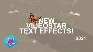 my fav videostar text effects  presets  qr codes [upl. by Siffre757]