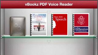 vBookz PDF Voice Reader [upl. by Ayhtnic]