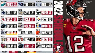 WATCH Breaking Down Bucs 2022 Schedule [upl. by Arraic135]