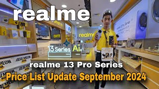 realme  Price List Update September 2024  realme 13 Pro Series  realme 12 Series  C Series [upl. by Llezo]