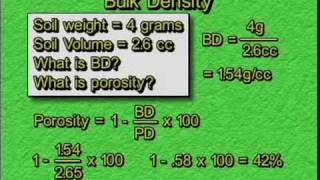 AGPR201 08 05 Calculating Bulk Density [upl. by Enniroc]