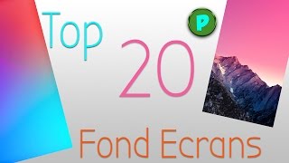 Top 20 Fond dEcrans Pour Vos Téléphones [upl. by Irtimd112]