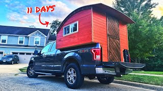 Building a Custom Truck Camper for my F150 [upl. by Christiana]