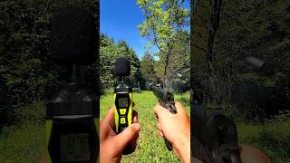 45 ACP suppressed vs unsuppressed with db meter [upl. by Nohsal]