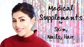 Medicines to boost Healthy Skin Nails Hair Joints amp Bones  HINDI  Debina Decodes  Beauty Ep 17 [upl. by Enimzzaj]