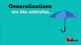 Generalizations [upl. by Melany]