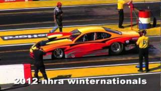 2012 NHRA Winternationals Comp Eliminator Qualifying [upl. by Pratte]