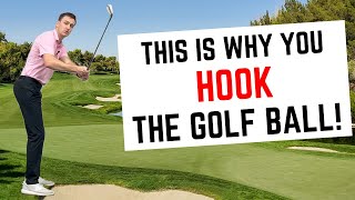 How To STOP Hooking The Golf Ball [upl. by Aldwin]