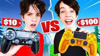 10 Controller vs 100 Controller Challenge  Fortnite [upl. by Connolly]