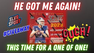 💥 EVERYTHING COMING UP CHUCK…AGAIN💥 2023 Score Football Hobby Box  4 Autos for 165 [upl. by Bliss]