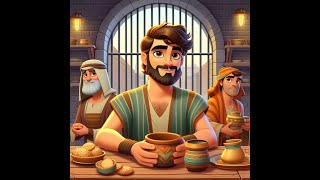 GENESIS 40  The Cupbearer and the Baker  Bible Kids Stories [upl. by Onitrof]