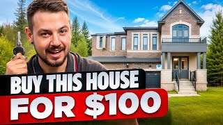 How To Buy REAL ESTATE with ONLY 100 [upl. by Konyn]