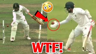 WHAT Was he DOING Mushfiqur Rahim OUT due to Ball Handling  Bangladesh Vs New Zealand Test News [upl. by Yreva]