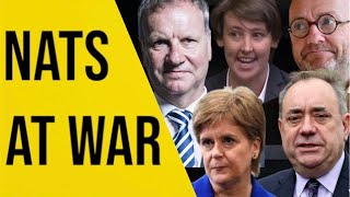 Scottish Nationalist Civil War SNP ALBA amp GREENS attack each other and their own parties SMASHING [upl. by Euqinimod600]