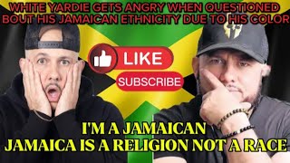 WHITE YARDIE FROM JAMAICA 🇯🇲 DEFENDS BLACK CULTURE SAYS JAMAICANS ARE NOT RACISTS AT ALL🇯🇲❤️ [upl. by Snider351]