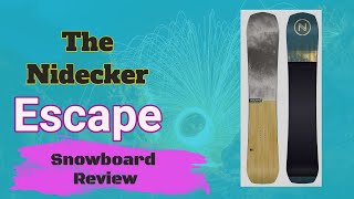 The 2023 Nidecker Escape Snowboard Review [upl. by Aelgna259]