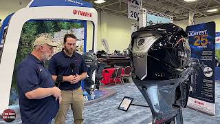 The future of boat engines  Yamaha HARMO Electric Outboard [upl. by Aubree]