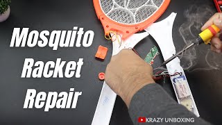 Mosquito Racket Repair at Home  Mosquito Racket Repairing  Mosquito Bat Repair  Mosquito Bat ASMR [upl. by Asilehs]