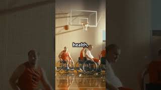 Wheelchair Basketball Paralympics and Your Health  healthy lifestyle tips and tricks men Women [upl. by Yrocaj]