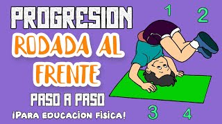 😳Ejercicios PROGRESIVOS para la RODADA al FRENTE para JÓVENES en CASA🏡 EJERCICIOS para la MAROMETA🤸👆 [upl. by Nalrah]