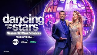 DWTS Season 32 Week 5 Song Choices [upl. by Aivalf]