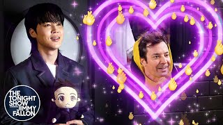 Jimmy Is a Jimin Superfan  The Tonight Show Starring Jimmy Fallon [upl. by Takashi]