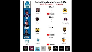 Futsal Capão da Canoa 2024  VAGAL x ELITE prata [upl. by Nathanoj]