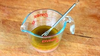 How To Make A Basic Vinaigrette [upl. by Brittne360]