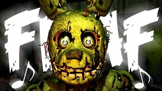 NateWantsToBattle Salvaged FNaF LYRIC VIDEO FNaF Song [upl. by Waldos491]