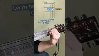 Guitar Lesson For Beginners  Learn How To Play A Chord guitartutorial guitar [upl. by Arrik356]