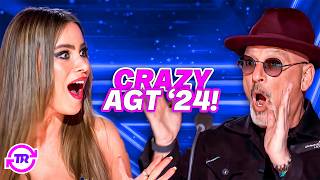 Howie Mandel SMASHES Second GOLDEN BUZZER  CRAZIEST Auditions on AGT 2024 So Far [upl. by Annej905]